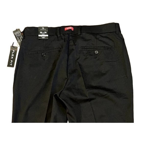 Michael Brandon Essentials Flex-Fit men's black pants slim fit 32 x 32 NWT - Picture 4 of 9